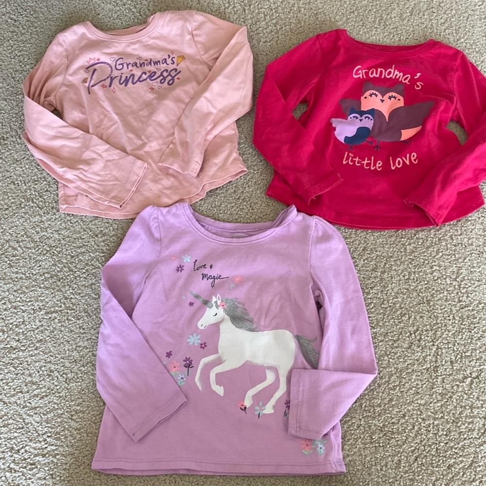 3t long sleeve shirts